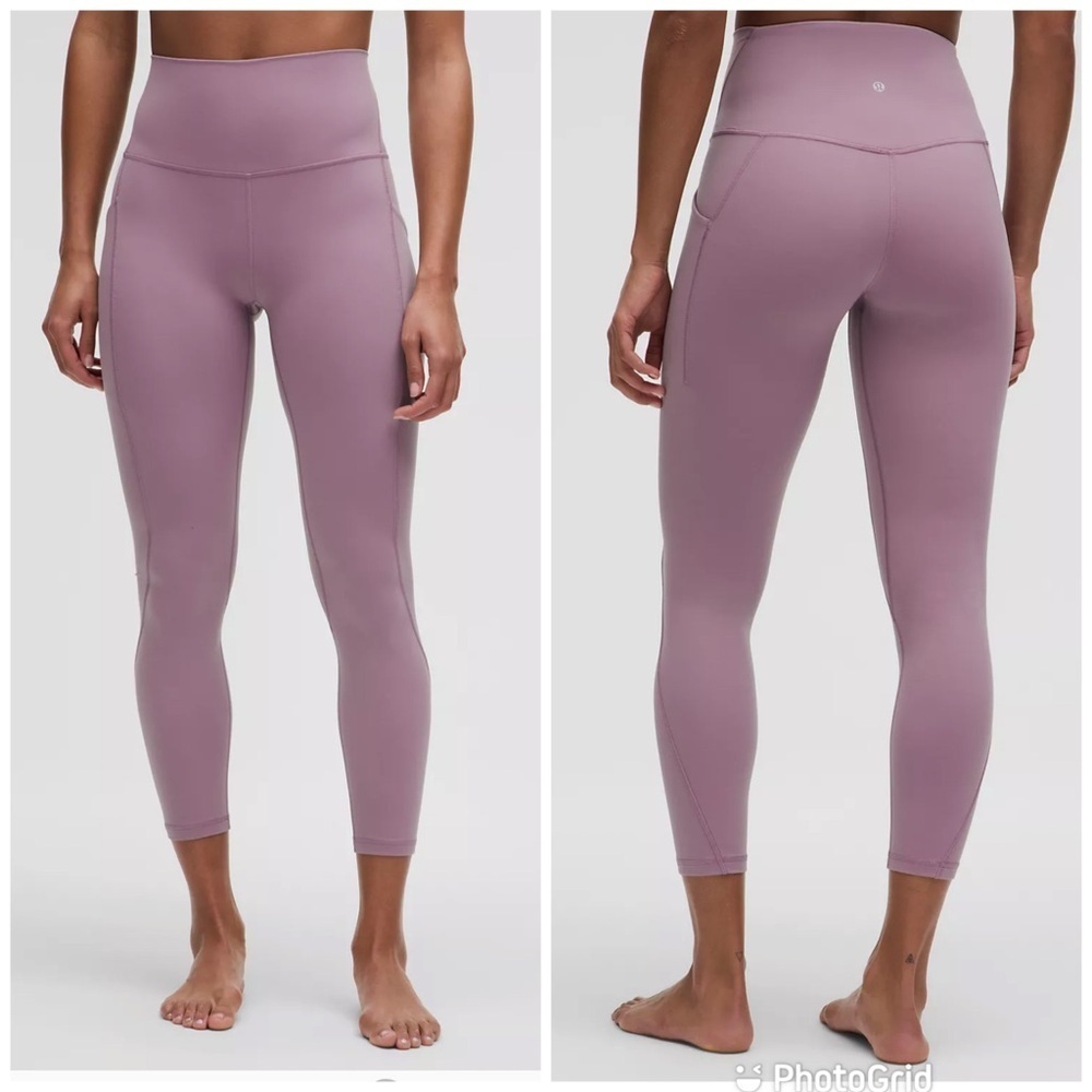 lululemon Align™ High-Rise Pant with Pockets 25" Lavendar Lux New with Tags!